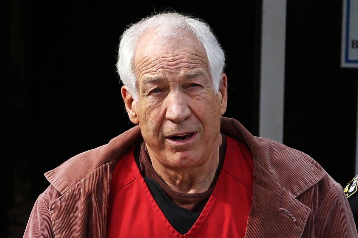 Former Penn State assistant football coach Jerry Sandusky.