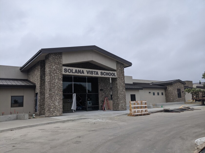 Solana Vista School will welcome students back in August.