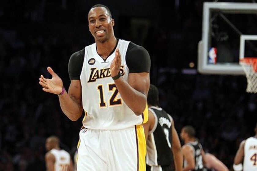 Dwight Howard and the Lakers never seemed to be a good fit last season.