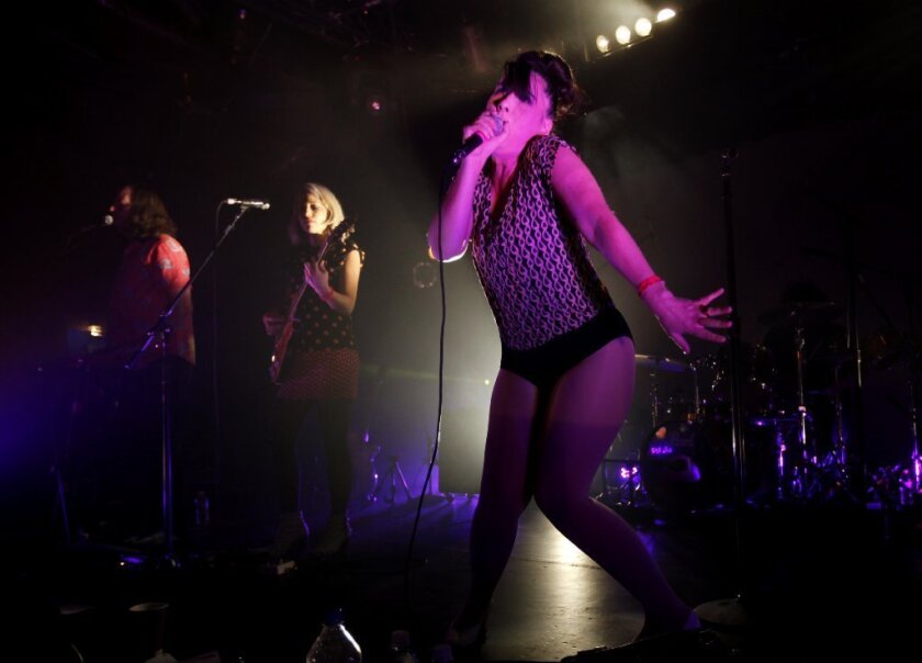 Kathleen Hanna and her band the Julie Ruin perform at the Echoplex.