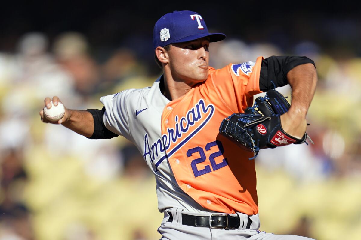 Hot Dodgers pitcher was throwing in Atlantic League last season