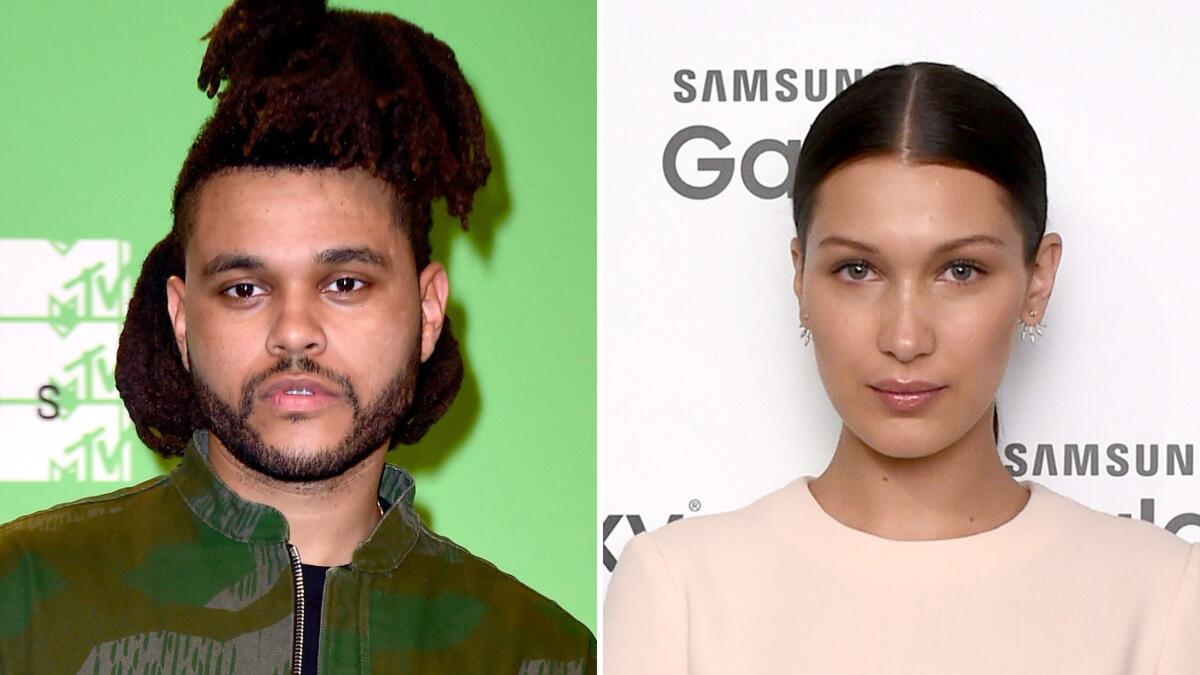 The Weeknd and model Bella Hadid were spotted together in New York, making their relationship publicly official.