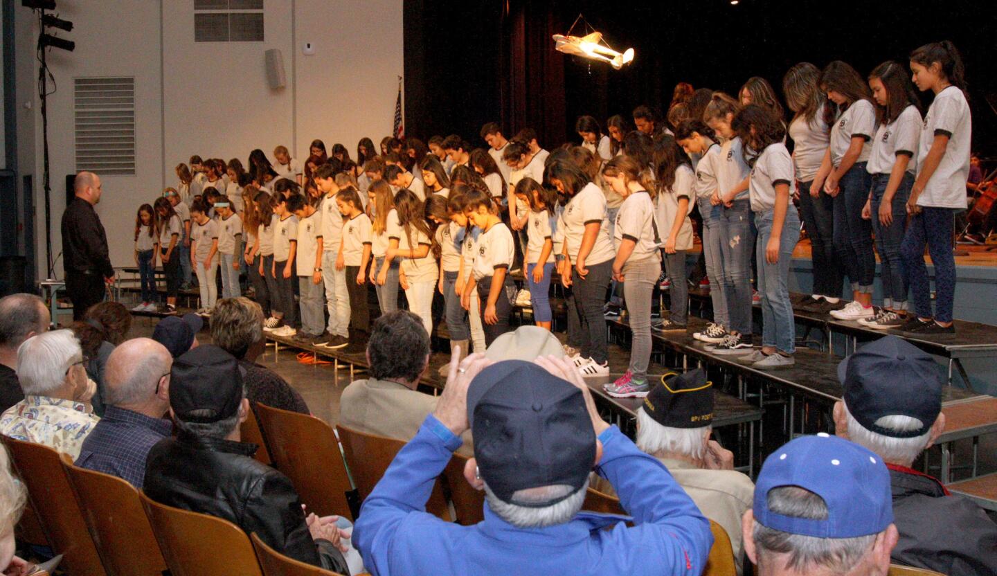 Photo Gallery: World War II veterans honored at Wilson Middle School