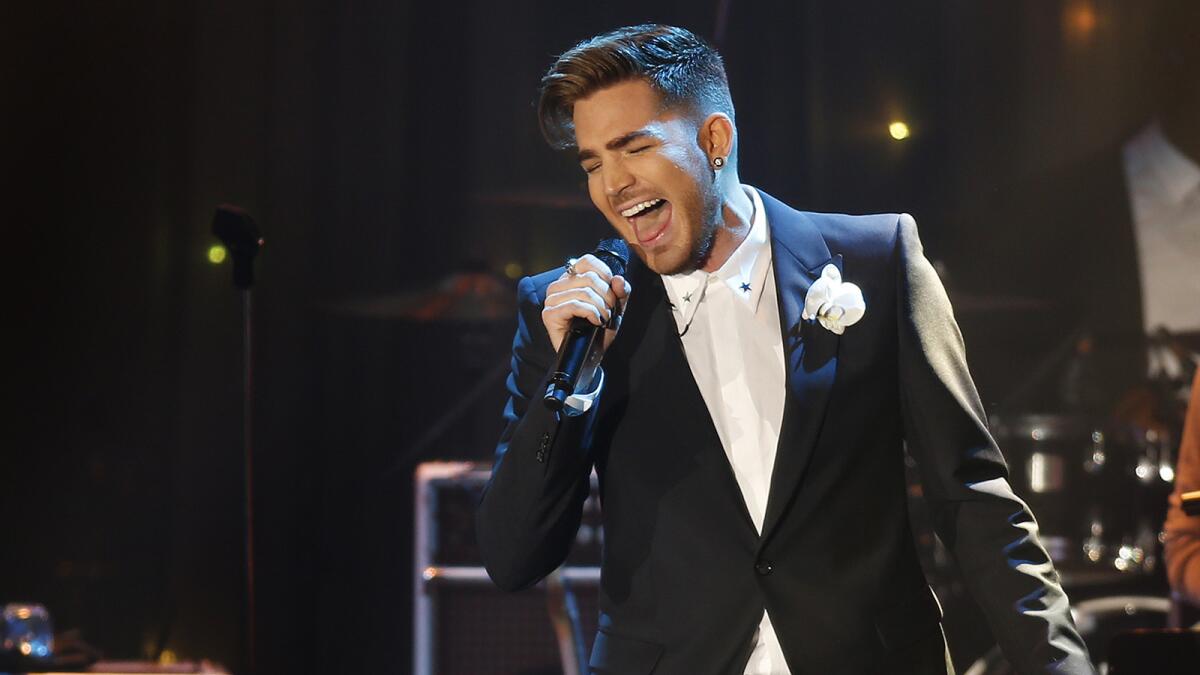 Season 8 runner-up Adam Lambert will perform on Fox's "American Idol."