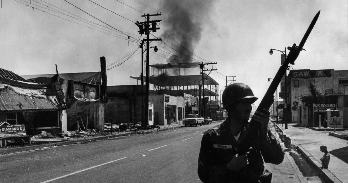 Watts Riots Traffic Stop Was The Spark That Ignited Days Of