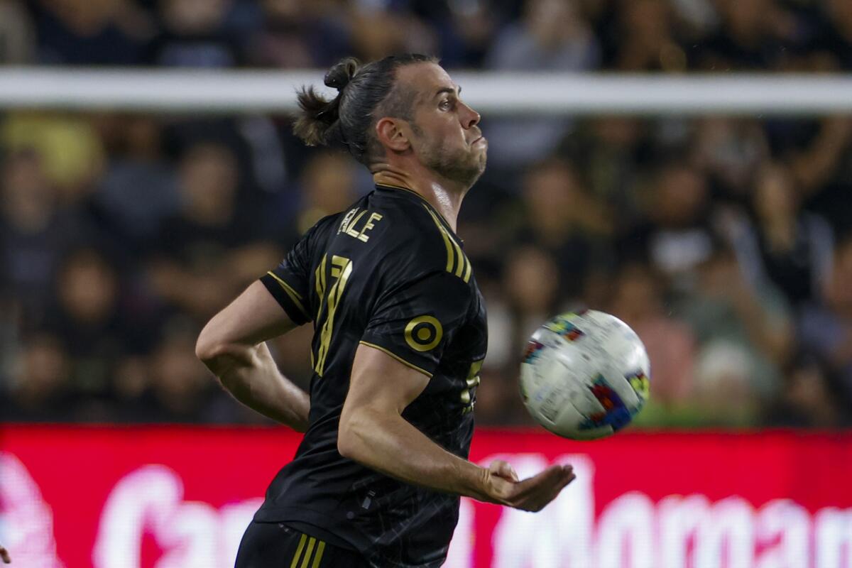 Los Angeles FC forward Gareth Bale (11)  