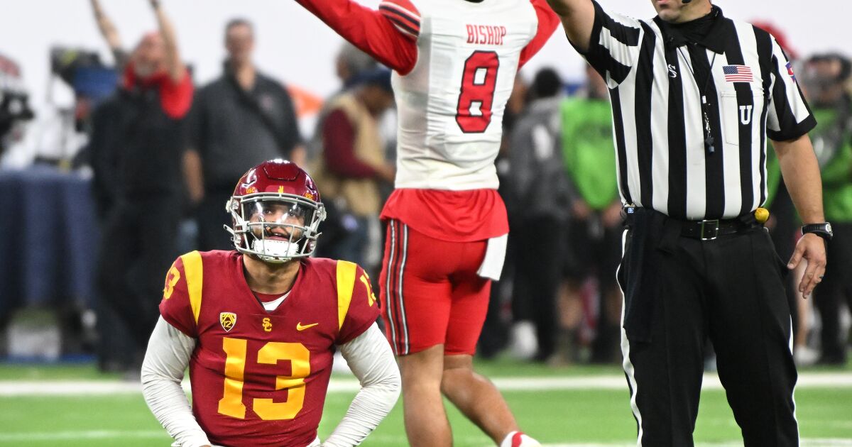 USC ‘panicked a little bit’ as Utah pulled away: Takeaways from the Pac-12 title game