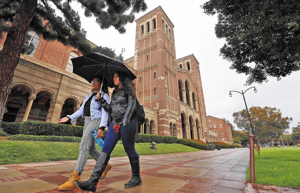 At UCLA and other University of California campuses with law schools, law students are being exempted from supplemental fee increases hitting other graduate programs.