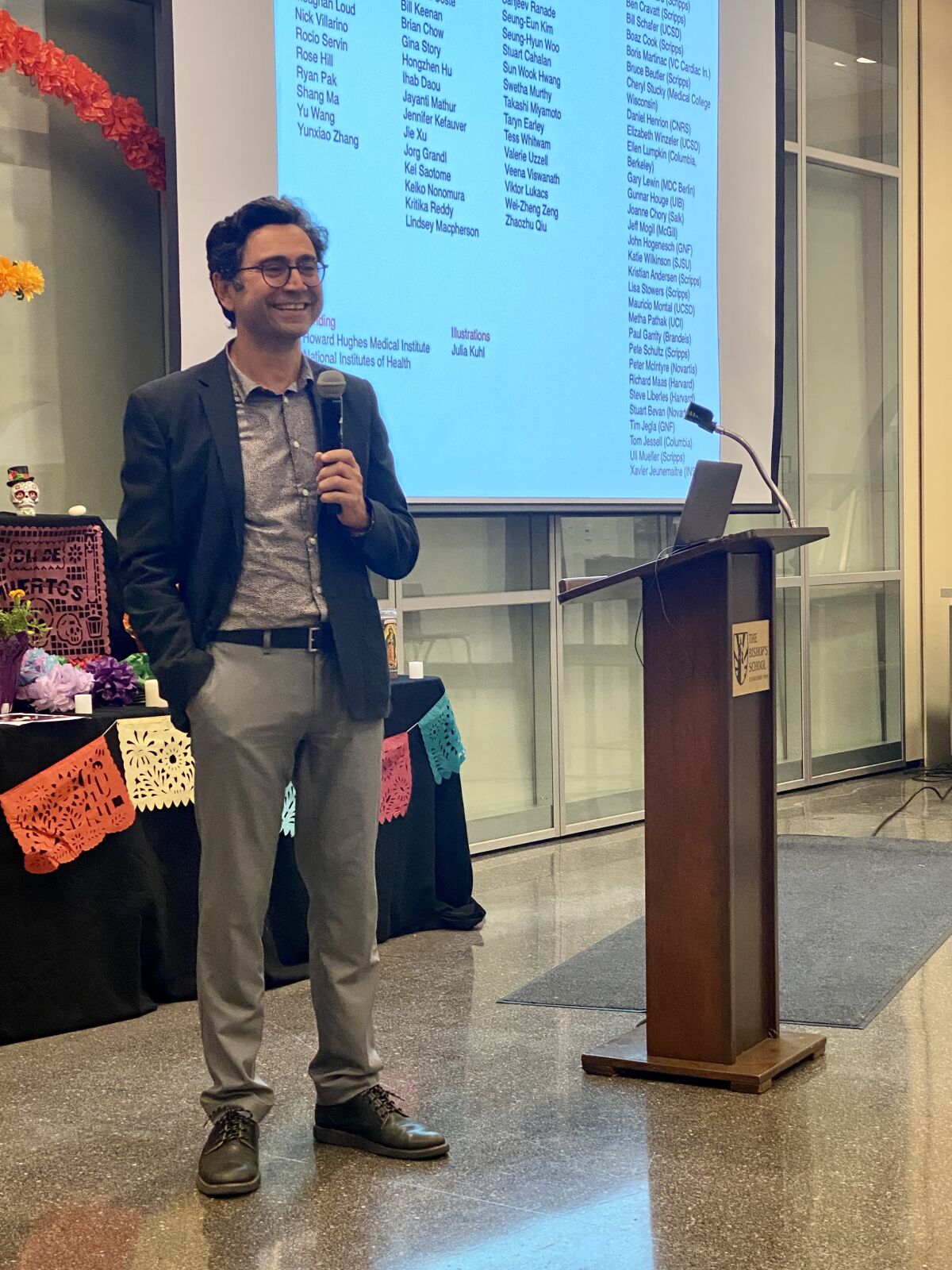 Scripps Research neuroscientist Ardem Patapoutian details his Nobel-winning discovery in a lecture at The Bishop's School.