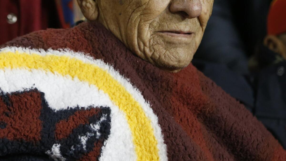 Redskins criticized over Code Talkers appearance