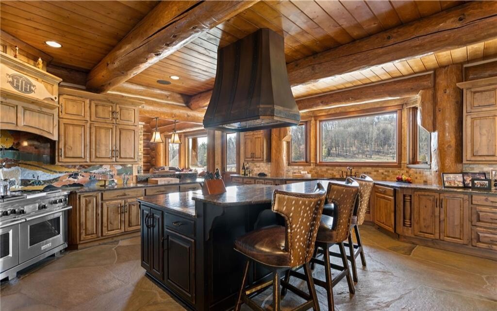 The 415-acre compound includes a 20,000-square-foot home and hunting reserve loaded with elk and deer.
