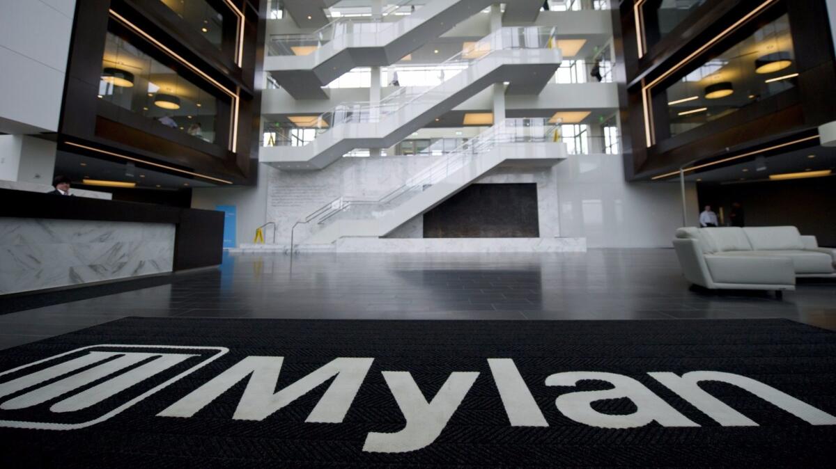 More hot water? Mylan's U.S. headquarters in Canonsburg, Pa., outside of Pittsburgh.