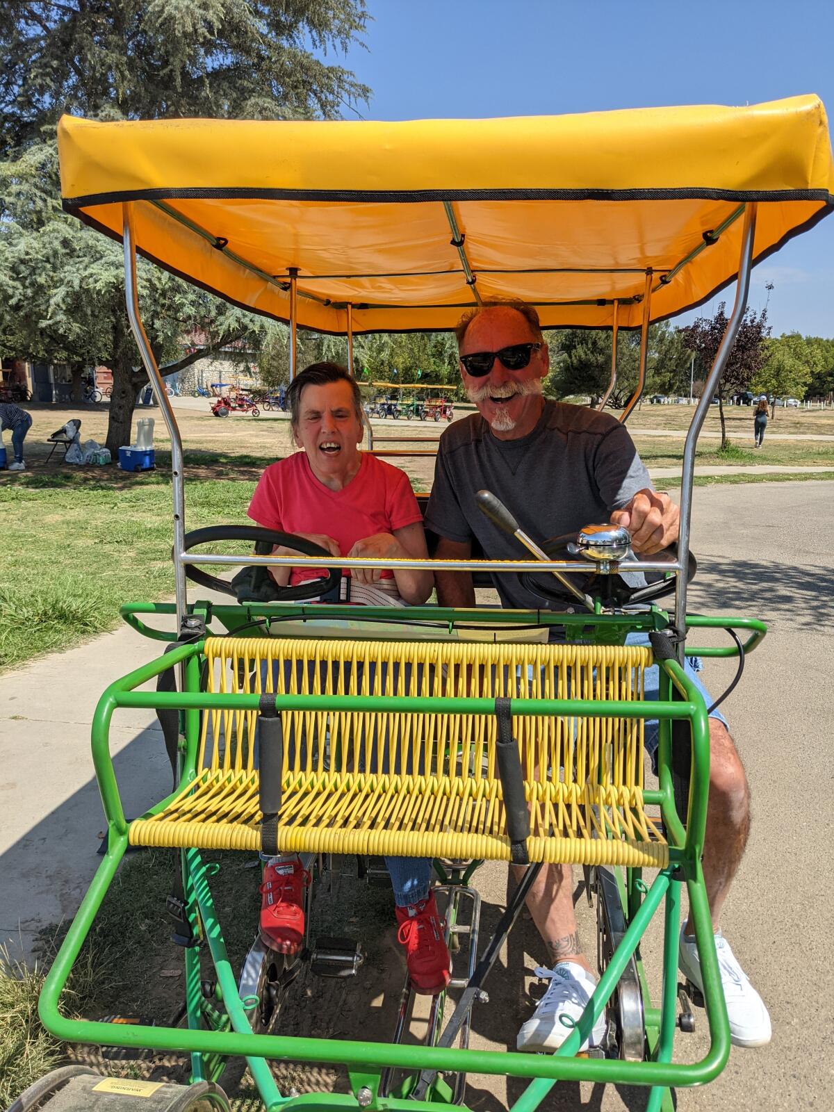 Karen Sydow and brother Erik Sydow.