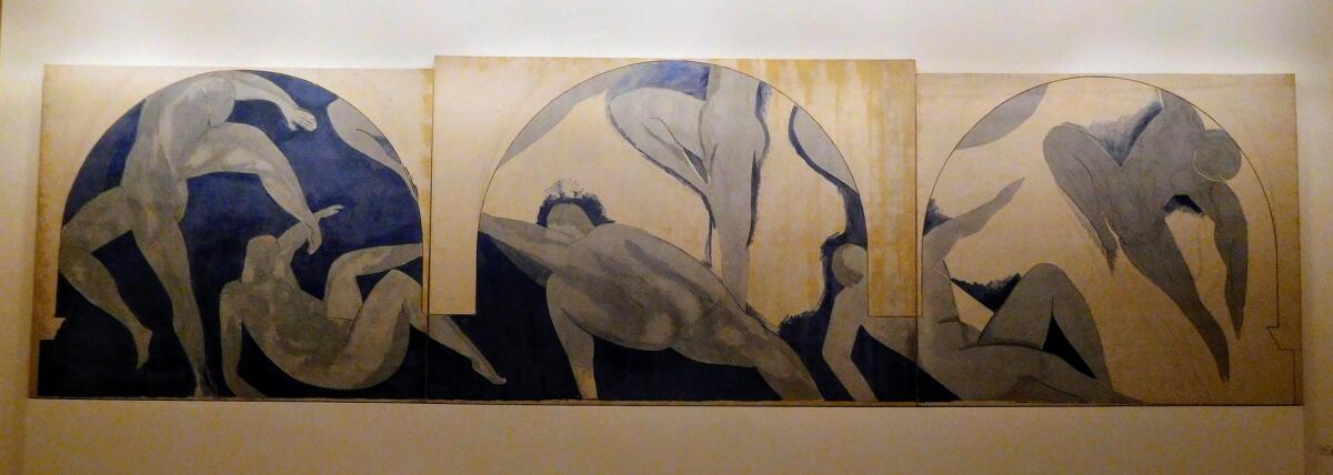 Matisse's "La Danse Inachevee" (1931) at the Musee d'Art Moderne. (Elizabeth von Pier)