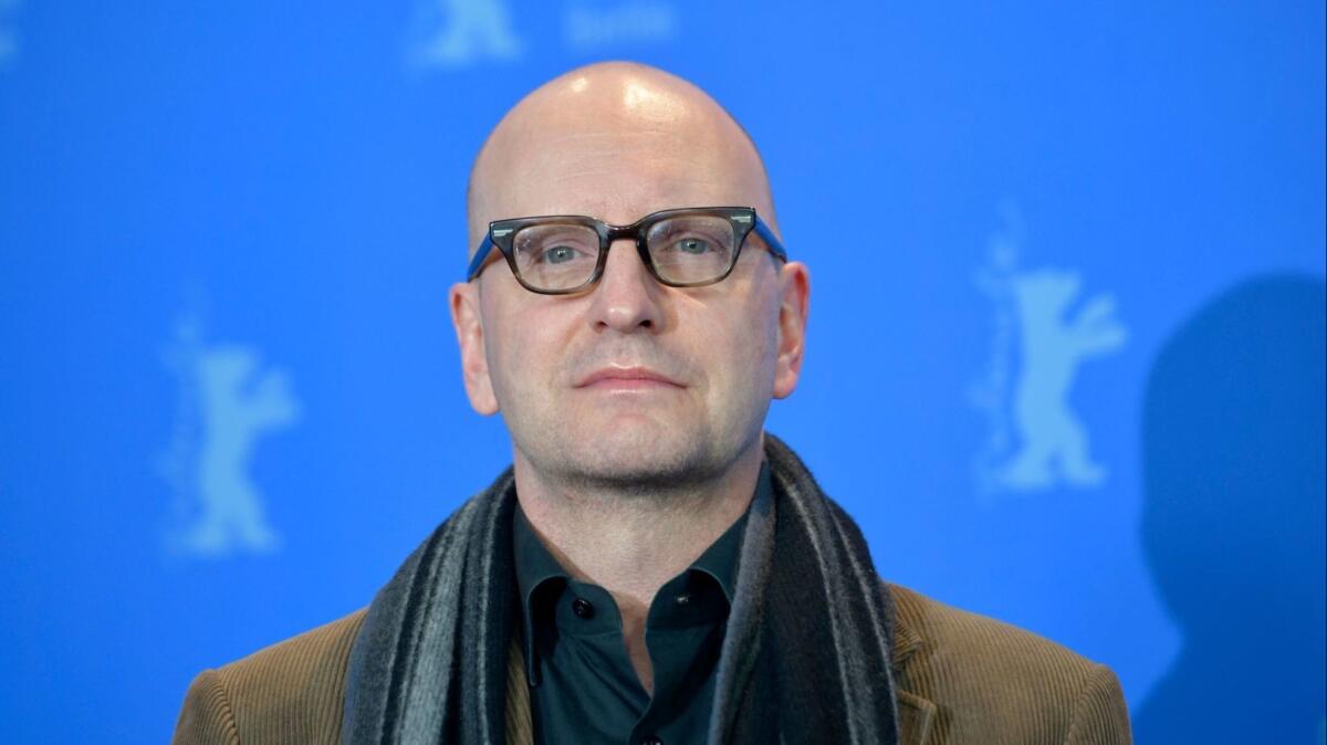 Director Steven Soderbergh at this year's Berlinale film festival in Berlin, where the film "Unsane" was presented in competition