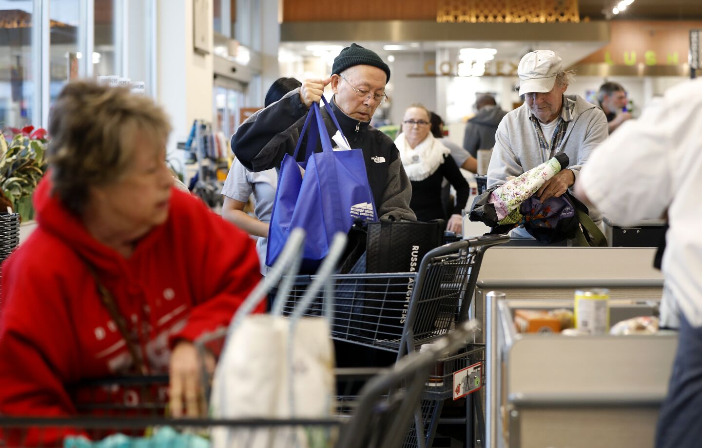 Priority shopping for seniors