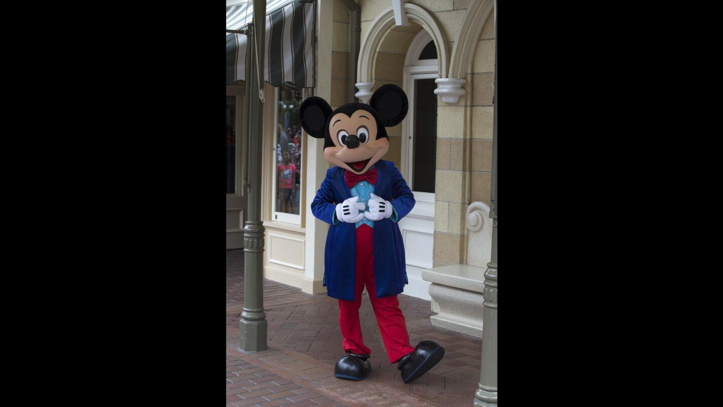 Mickey Mouse at Disneyland