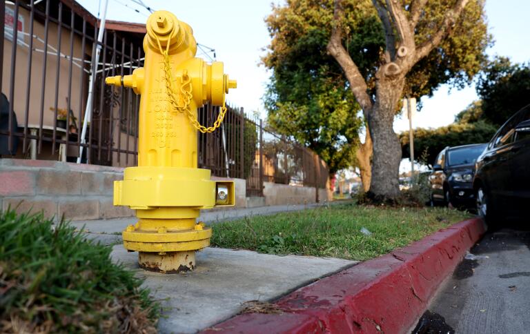 Demand for private fire hydrants soars after L.A. fires - Los Angeles Times