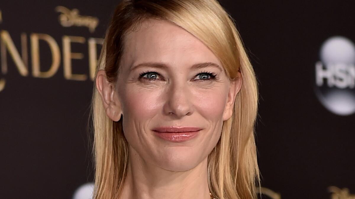 Cate Blanchett, who attended the Hollywood premiere of "Cinderella" on Sunday, has reportedly adopted a baby girl.
