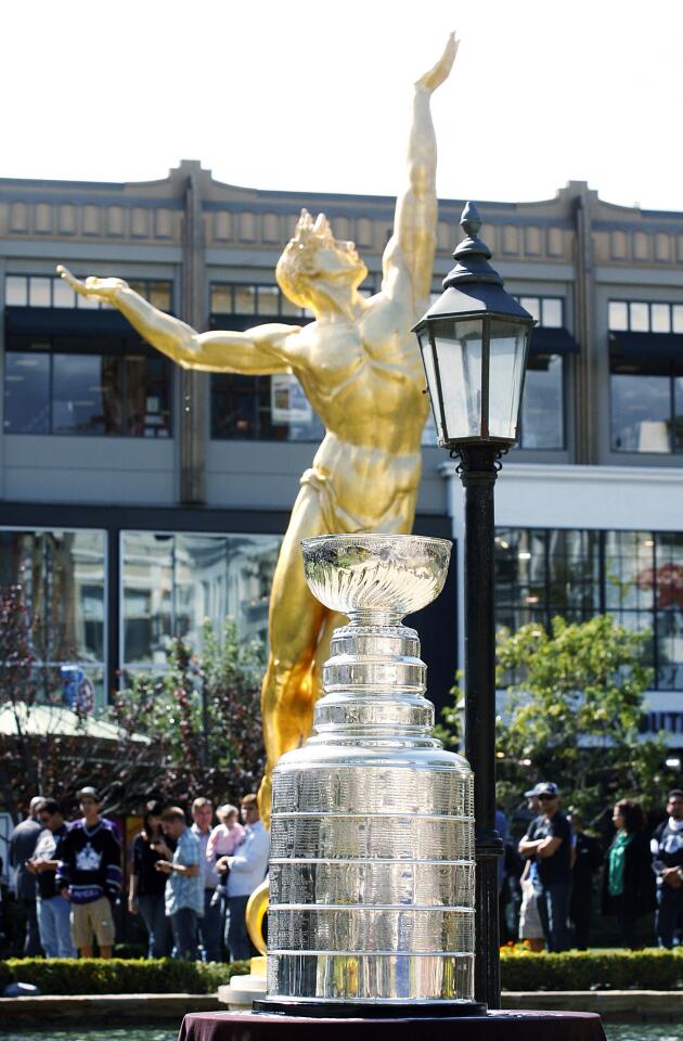Photo Gallery: Stanley Cup at the Americana at Brand