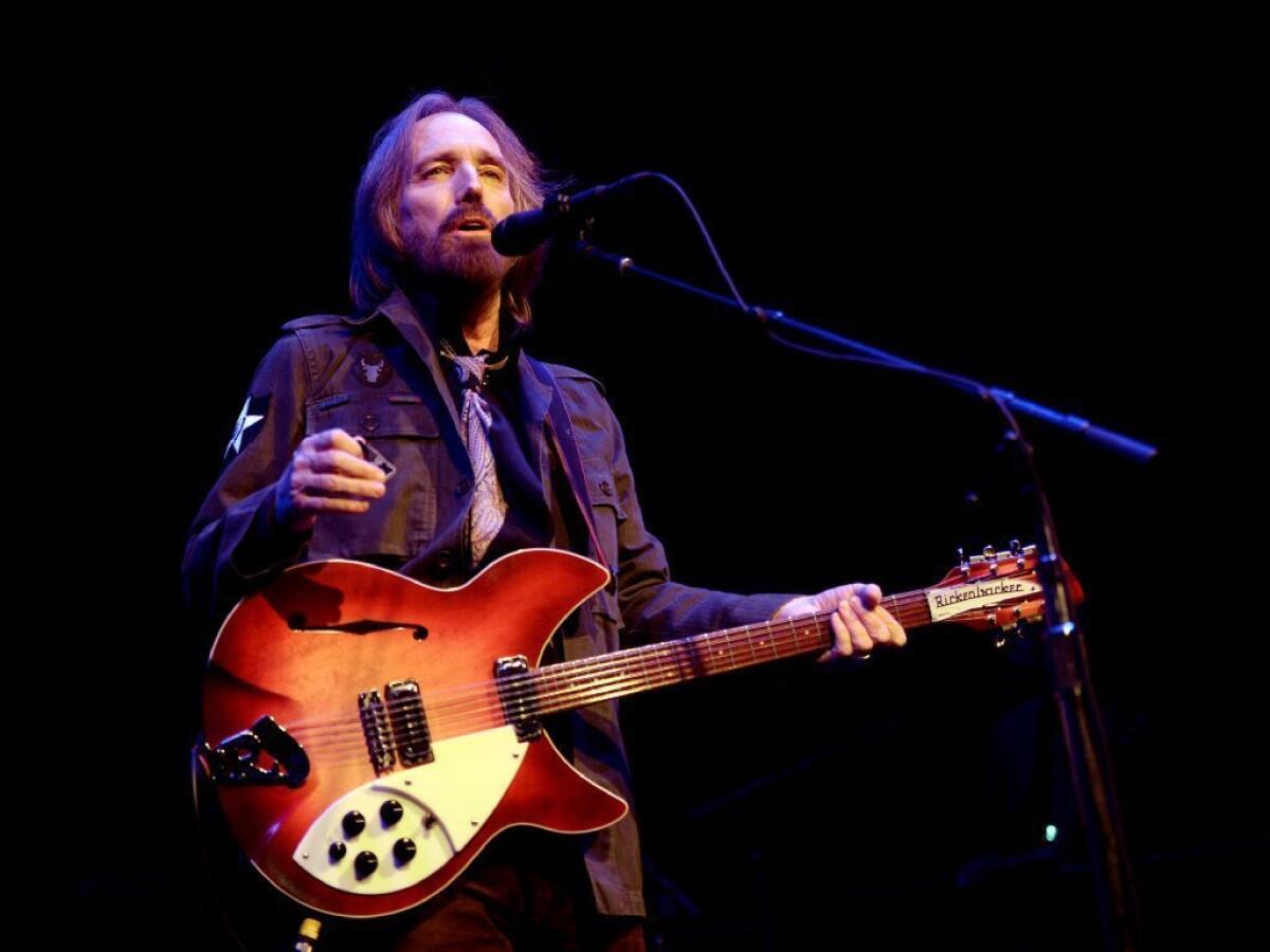 Tom Petty and the Heartbreakers perform at the Fonda Theatre in Los Angeles.