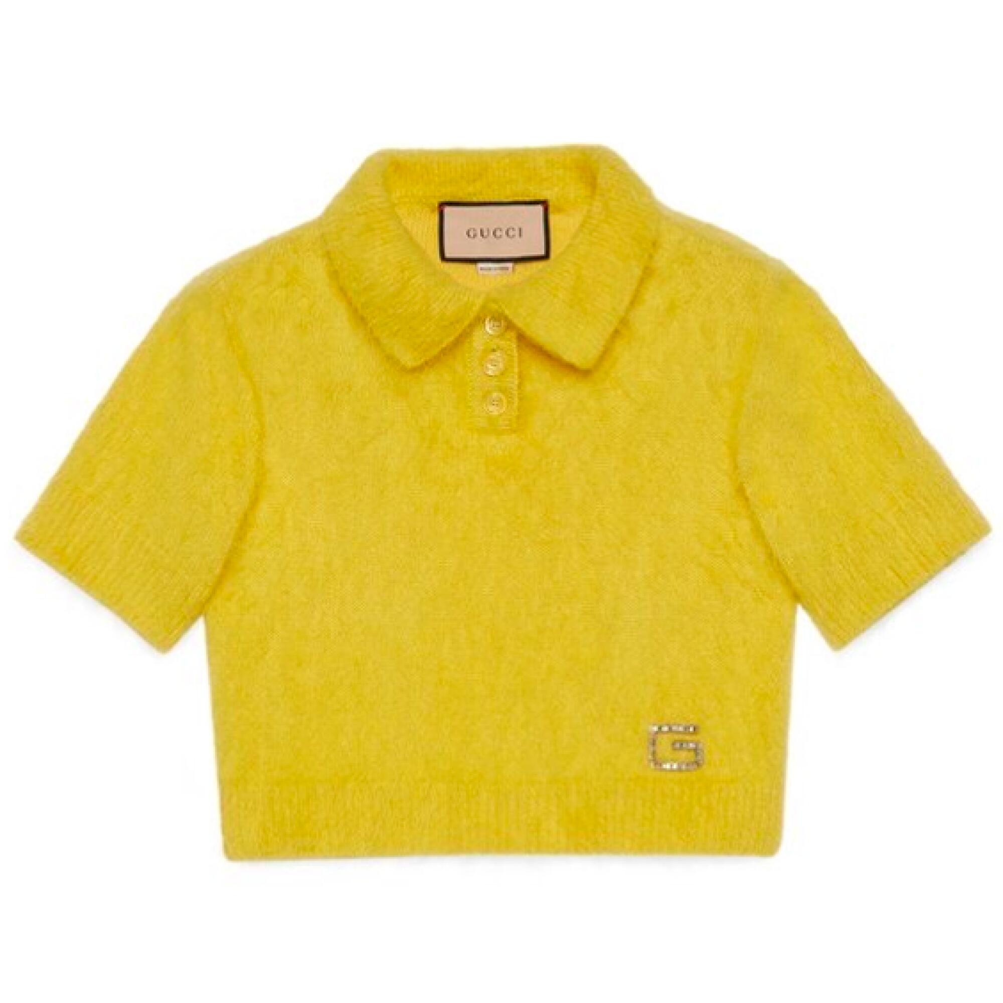 Gucci Silk, Cashmere and Mohair Polo Sweater, $1,650 Using the finest fabrics, Gucci's cashmere polo ensures maximum levels