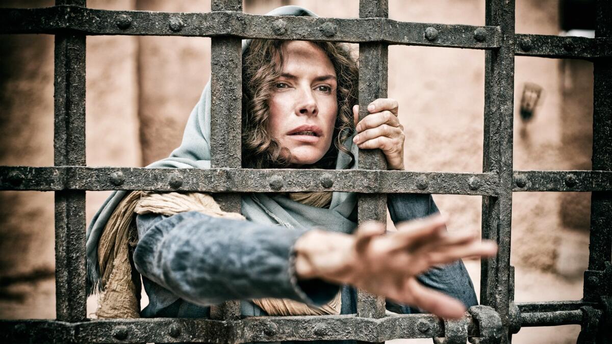 'The Bible' was nominated for an Emmy for outstanding miniseries or movie.