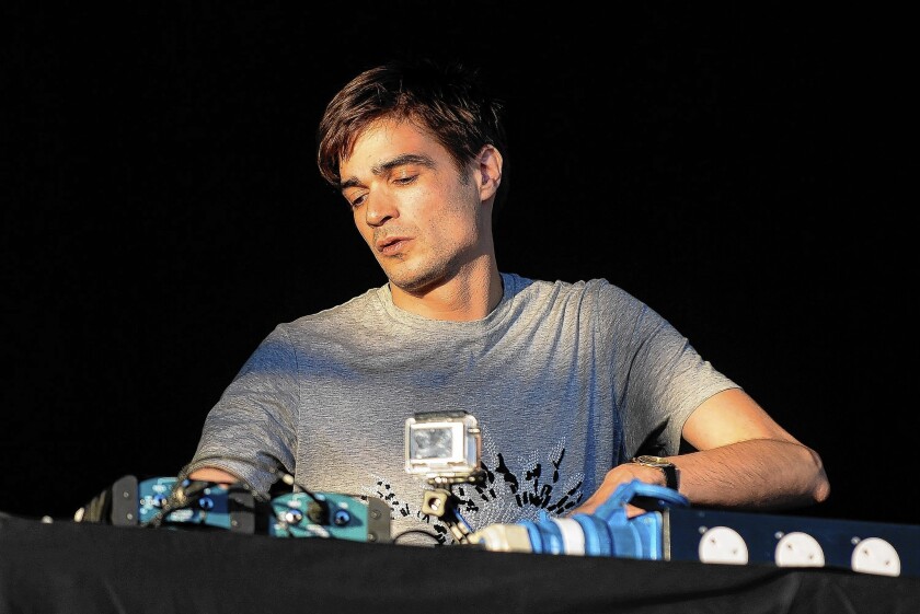 Jon Hopkins crafts dance music to meditate on Los Angeles Times