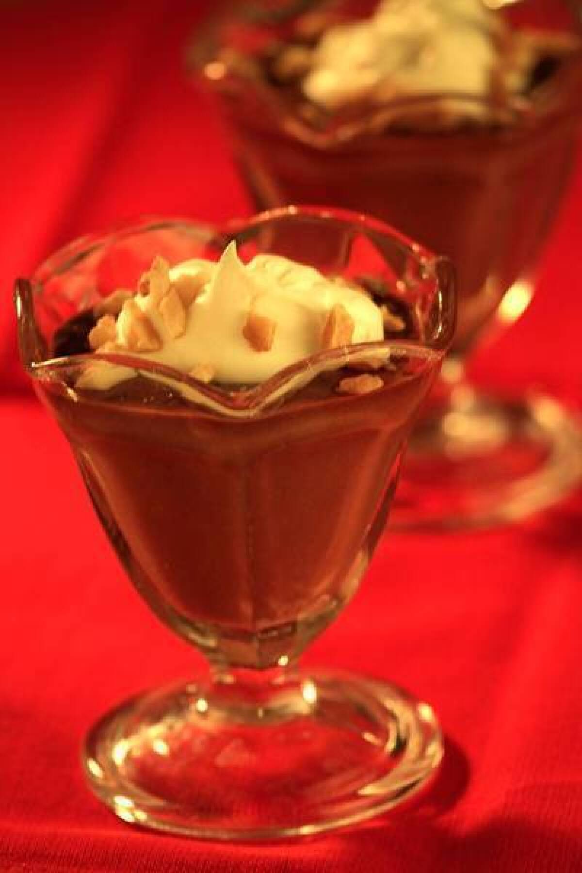 Lawry's Nutella chocolate espresso Kahlua mousse..