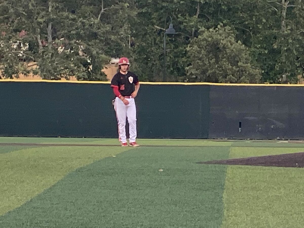 Casey Borba of Orange Lutheran hit a key double in the win over JSerra.
