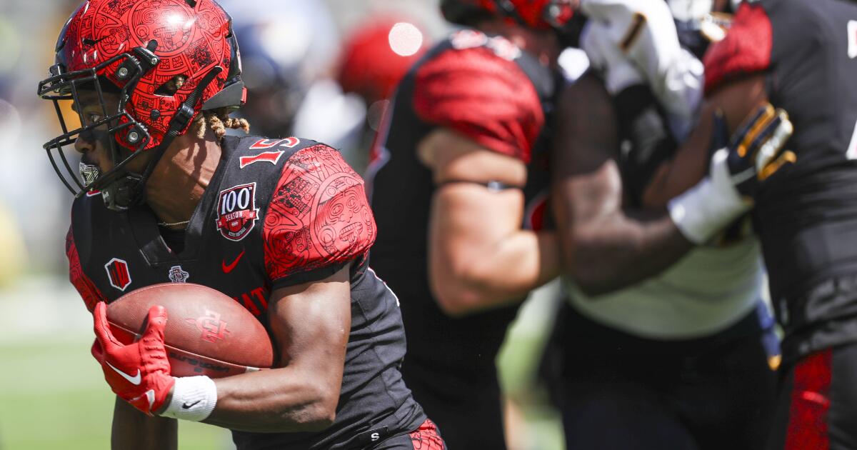 Aztecs blow lead, then rally past Toledo with last-minute touchdown - The  San Diego Union-Tribune