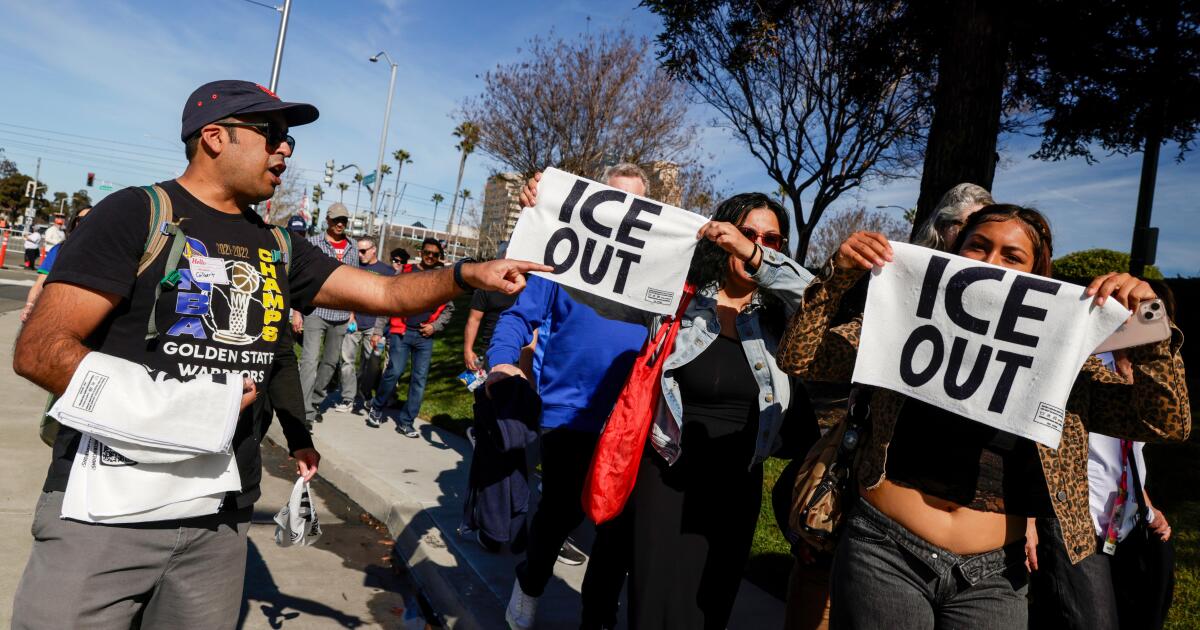 California congressman, others speak out against ICE at Super Bowl California congressman, others speak out against ICE at Super Bowl