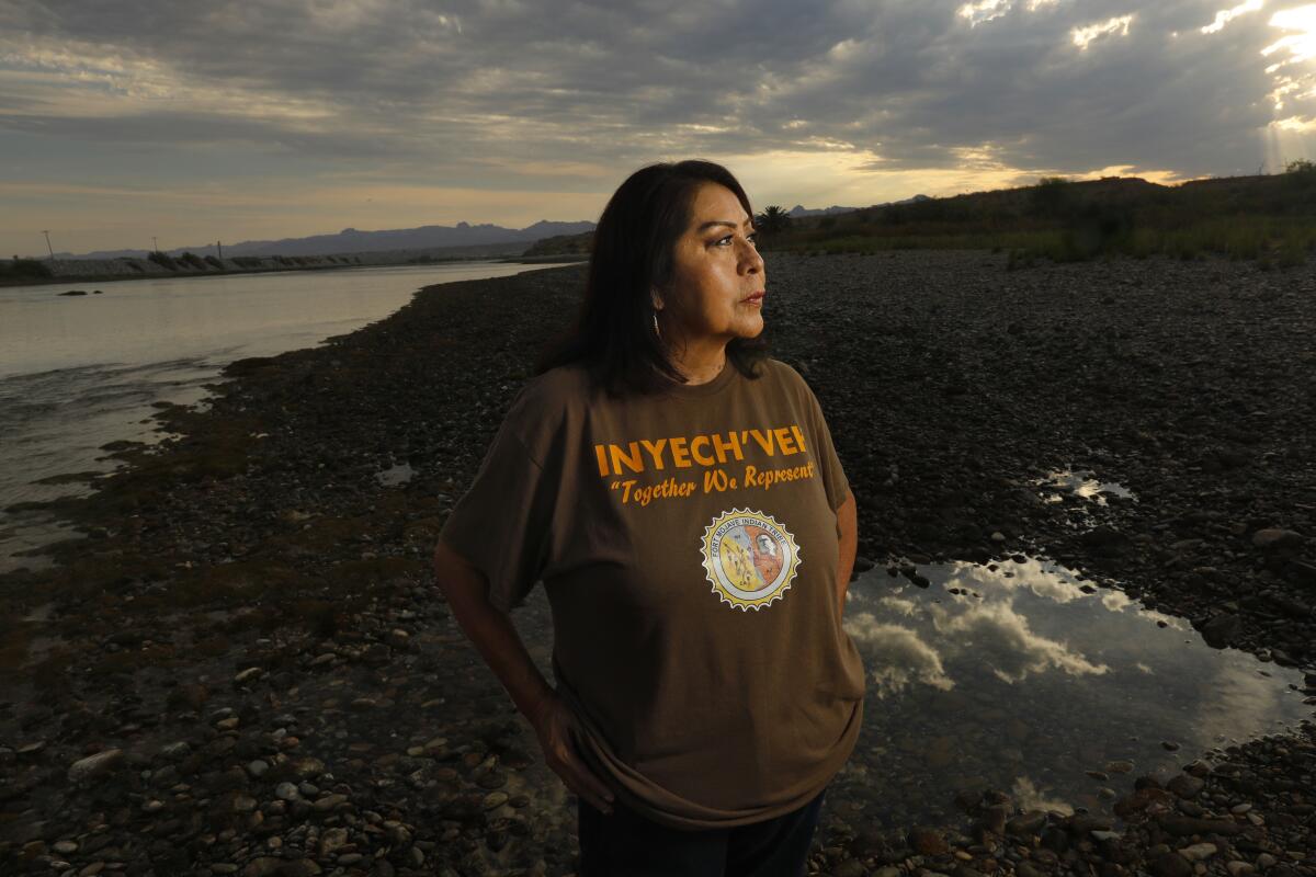 Nora McDowell has spent her life along the Colorado River in Fort Mojave.