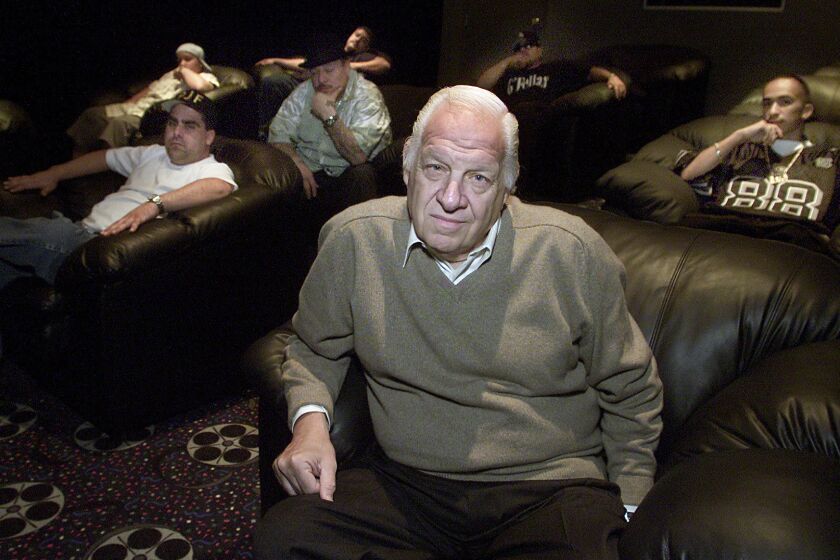 Jerry Heller in 2001. He has filed a $110-million libel lawsuit over his portrayal in the N.W.A biopic, "Straight Outta Compton."