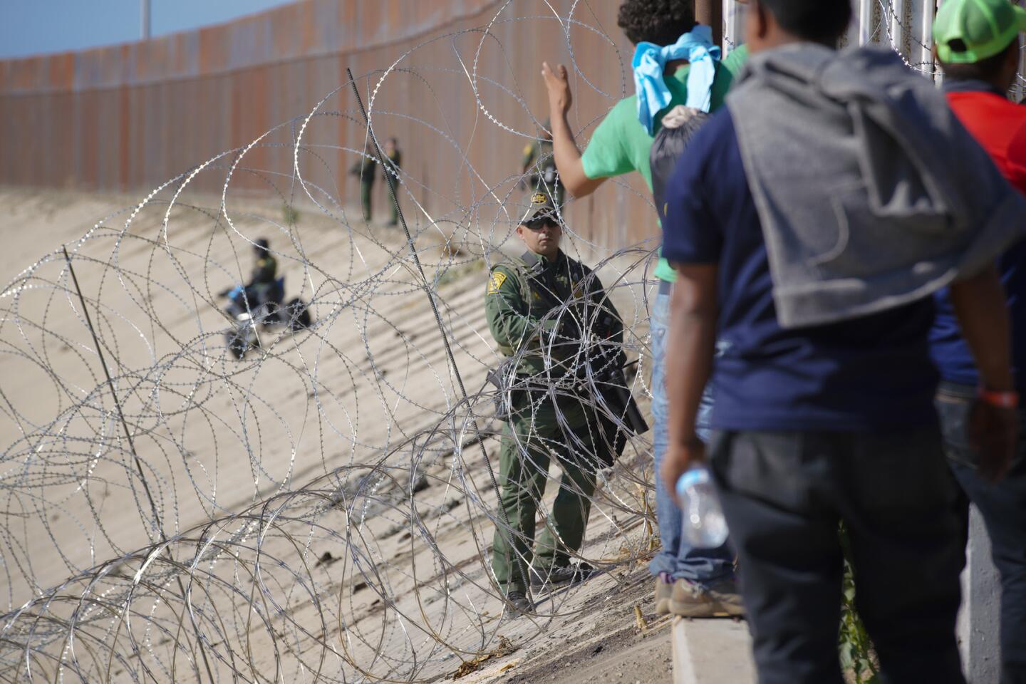 Central American Migrant Caravan clashes with U.S. Border Patrol