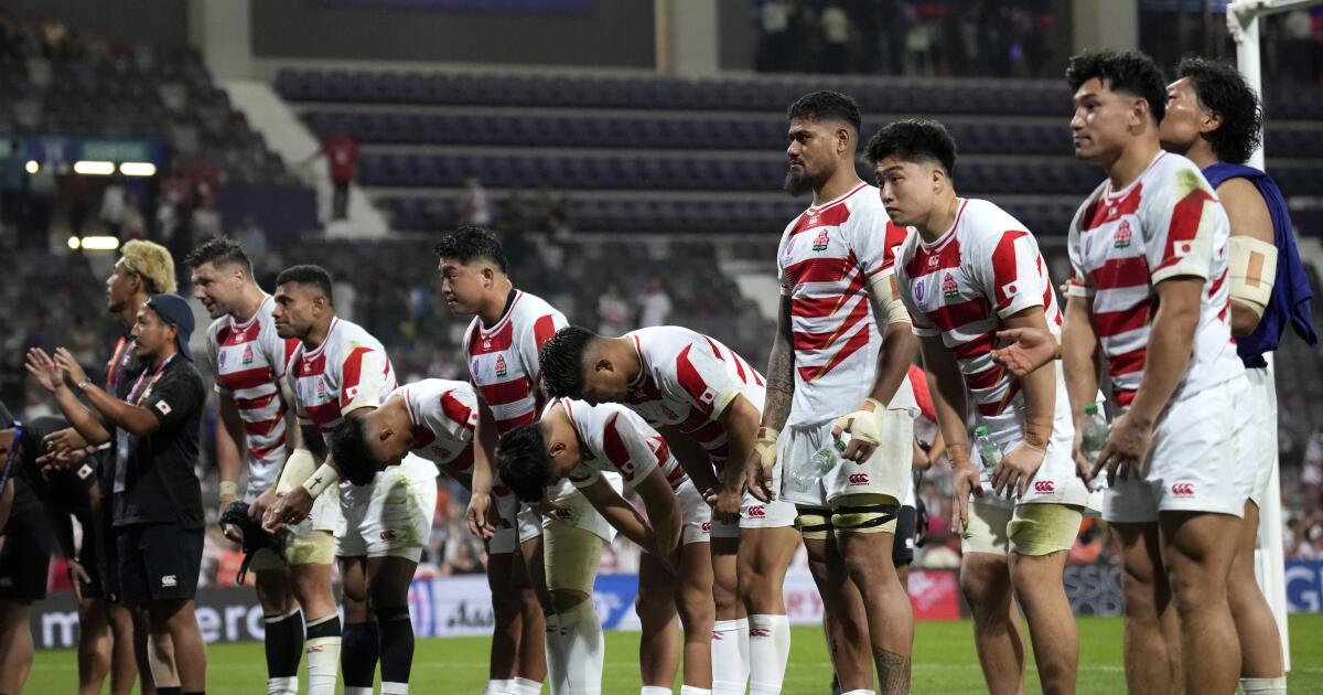 Faza de biliard a Cupei Mondiale de Rugby culminează cu un meci de mare sau pauză între Japonia și Argentina