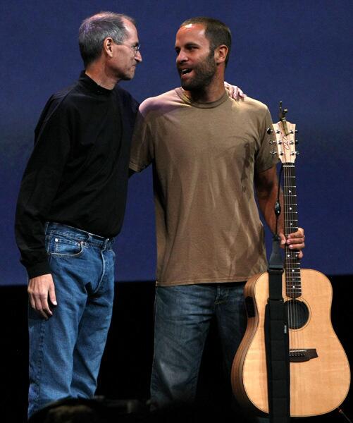 Steve Jobs & Jack Johnson