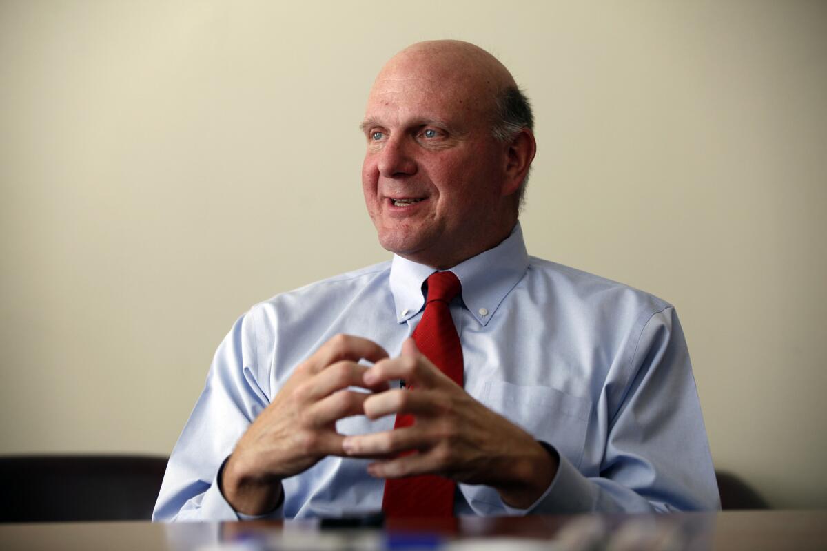 Steve Ballmer says the Clippers will be "all about the coach and the players and my job will be to set them free to do their jobs."