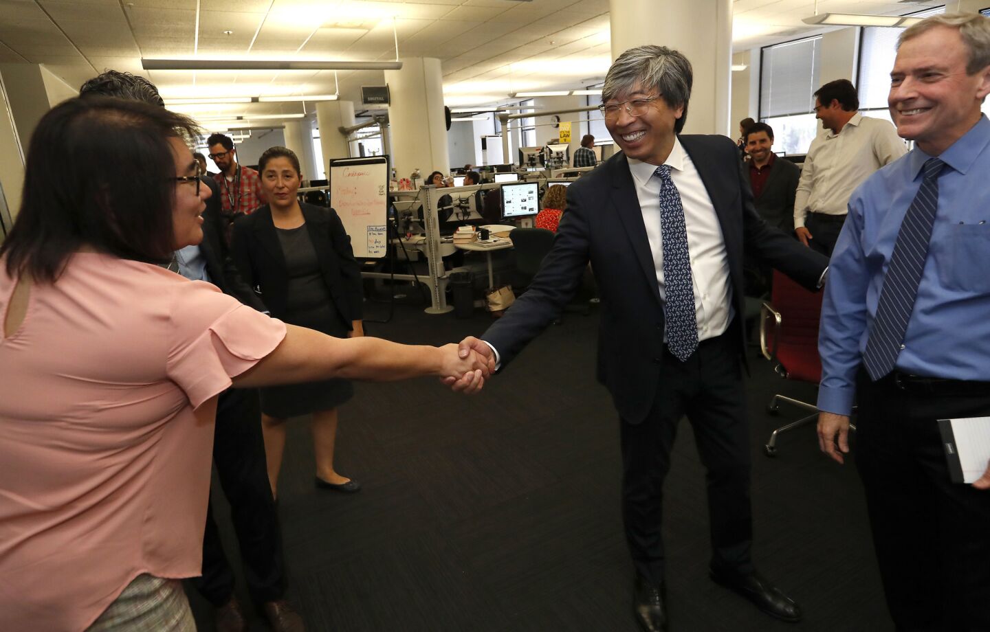 Dr. Patrick Soon-Shiong begins new era for L.A. Times