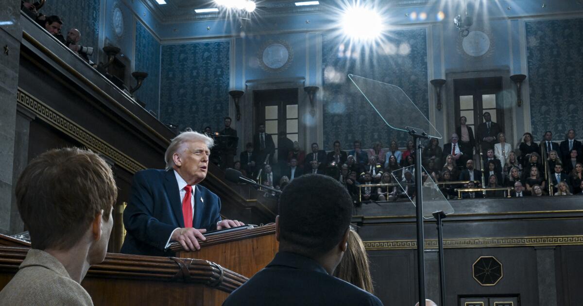 Trump's State of the Union address draws 32.6 million viewers, marking smallest audience yet
