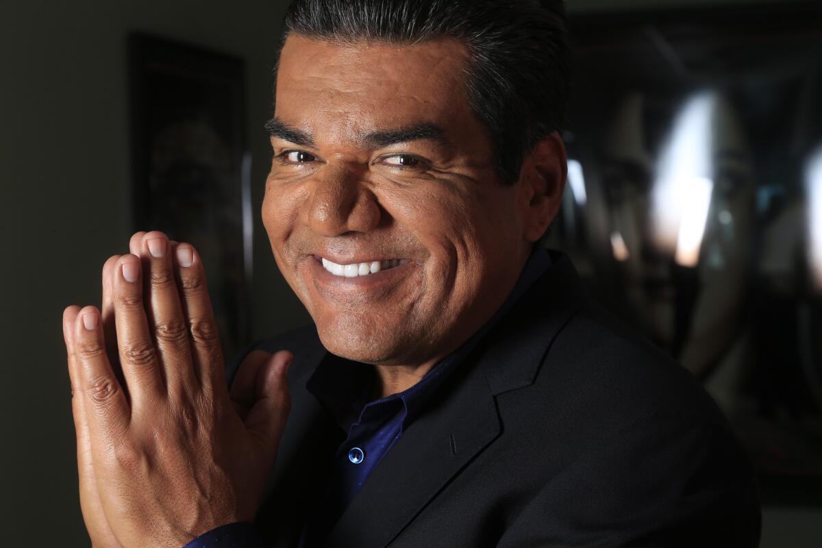 Comedian George Lopez was arrested Thursday night in a Canadian casino on suspicion of public intoxication.