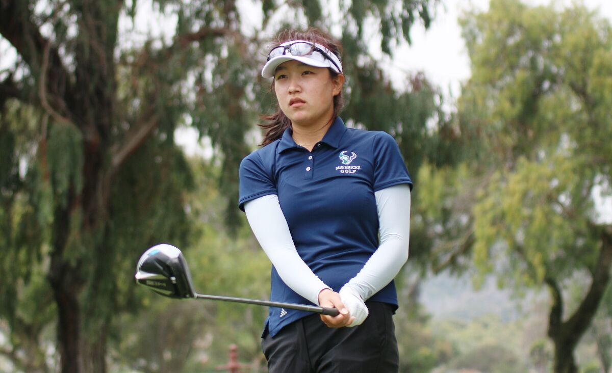 La Costa Canyon's Joys Jin placed fourth individually, posting a one over par both rounds.