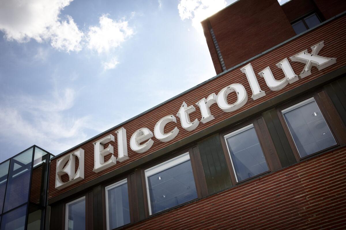Sweden's Electrolux is buying the appliances business of General Electric for $3.3 billion.