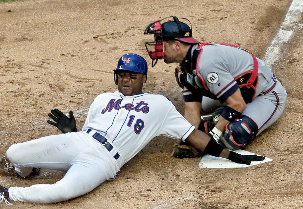 Darryl Hamilton jugó la Serie Mundial con los Mets.