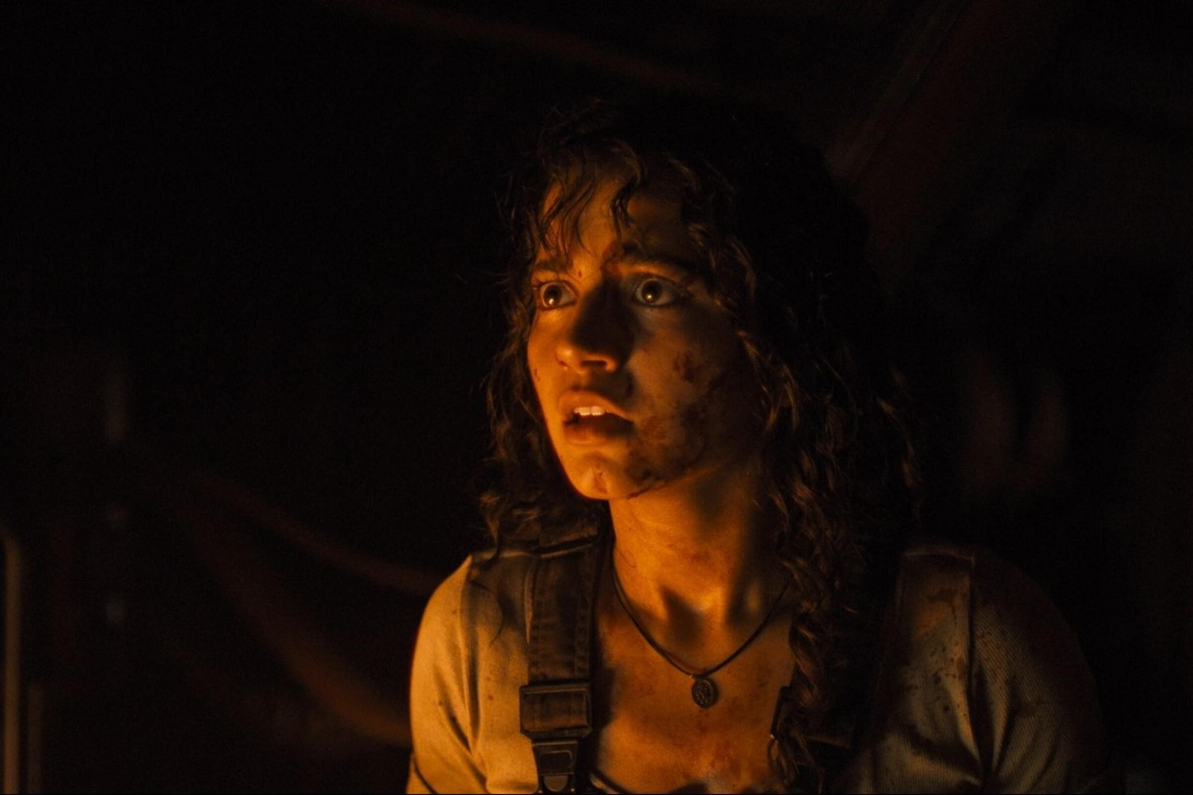 Isabela Merced en una escena de "Alien: Romulus".