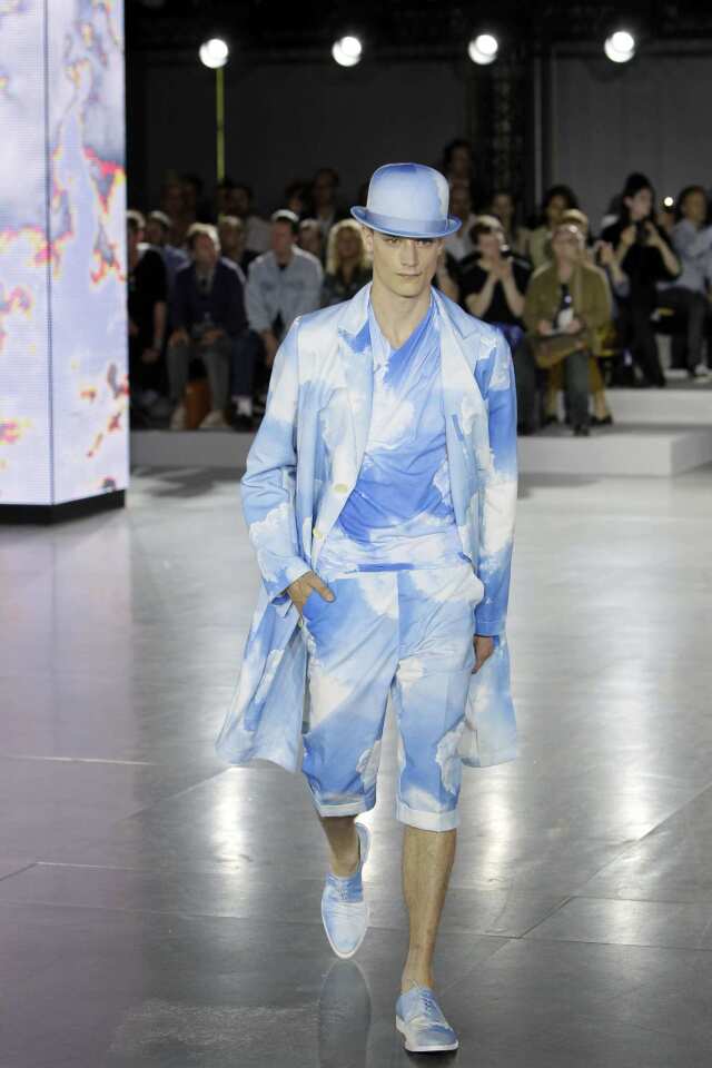 Bill Gaytten for John Galliano menswear spring-summer 2013