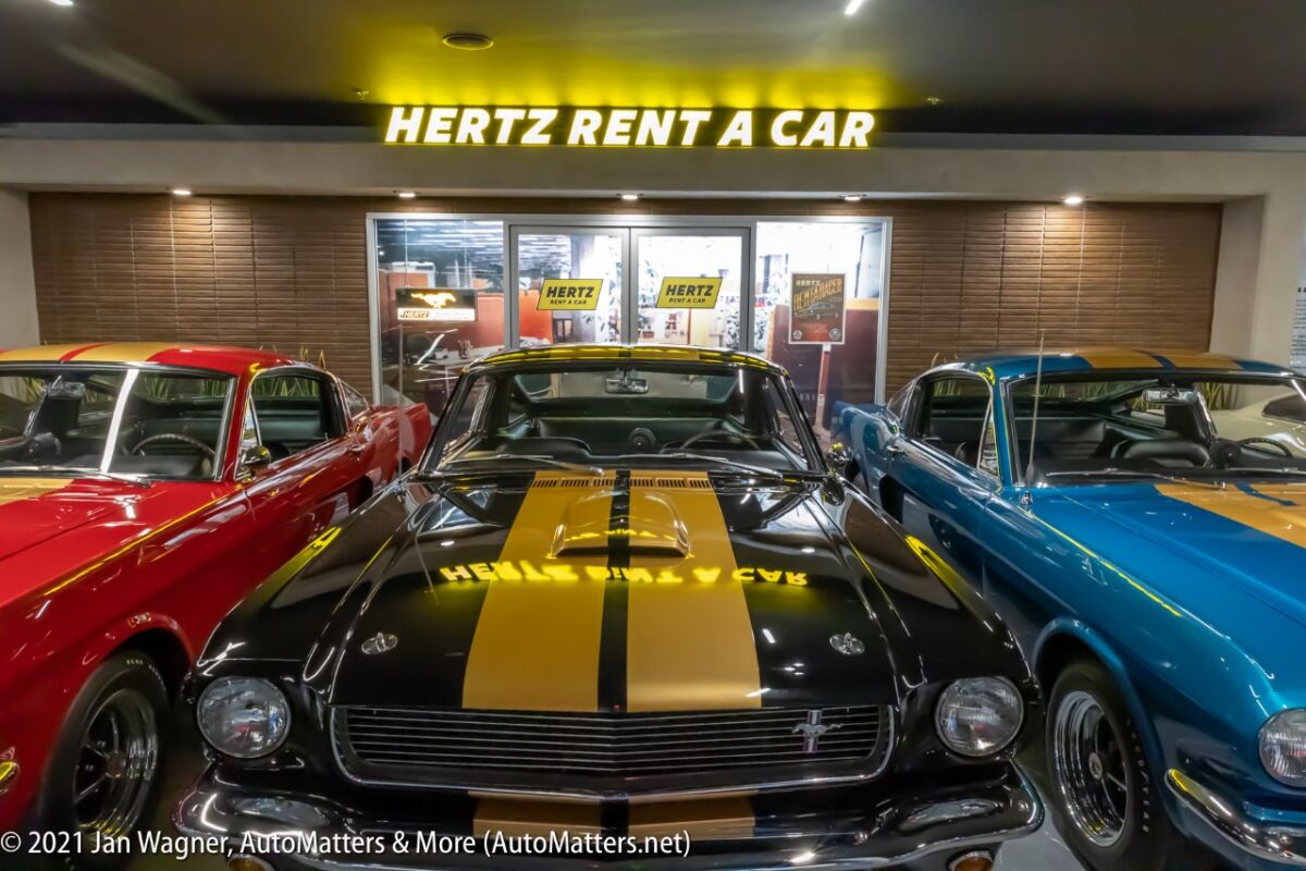 Hertz Rent A Car Shelby Mustangs