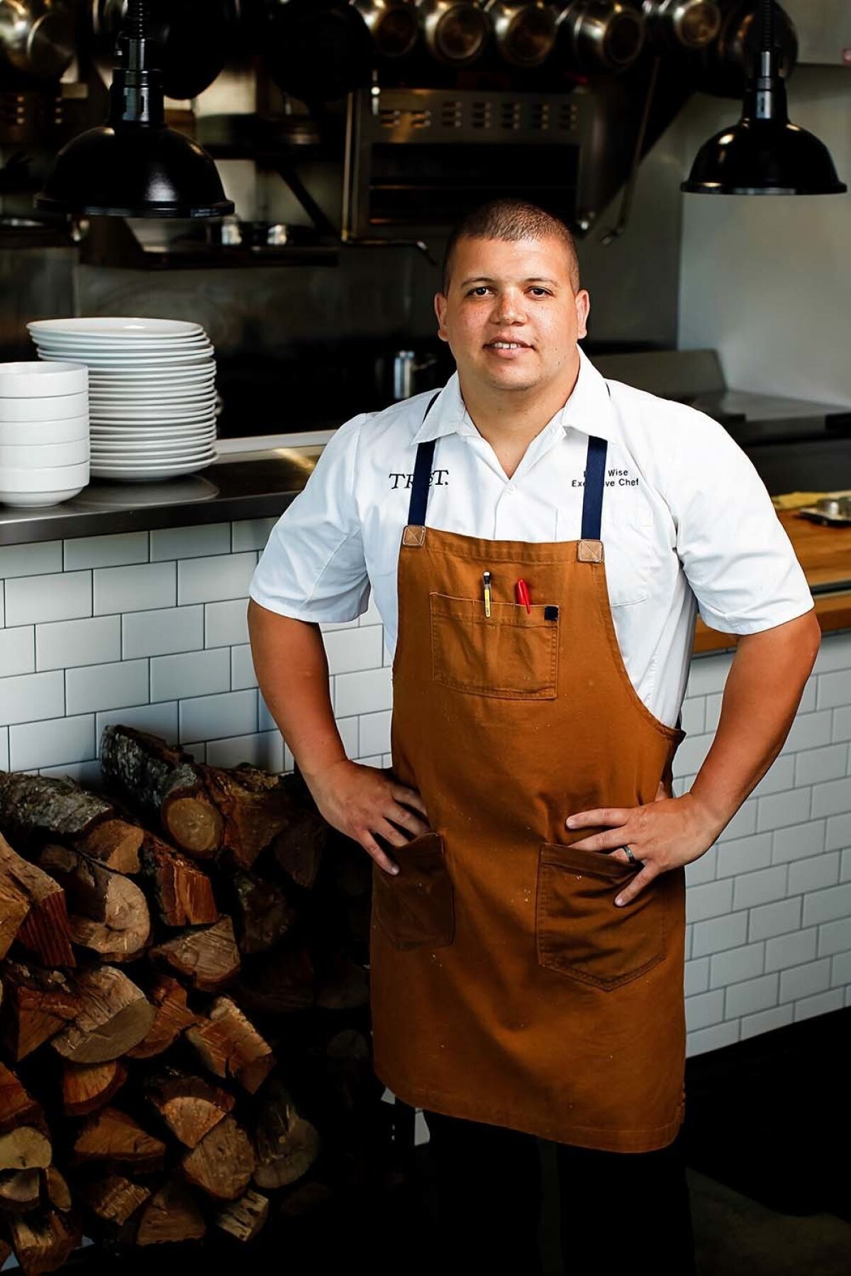 Trust Executive chef Brad Wise. (Eduardo Contreras)