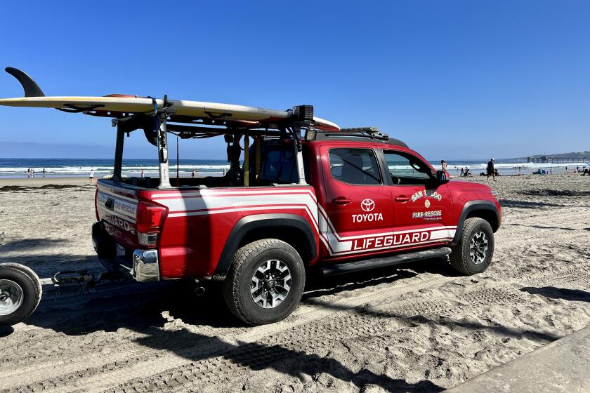 Lifeguard truck La Jolla Shores June 2022