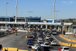 The SENTRI line at the San Ysidro port of entry on Tuesday Nov. 22